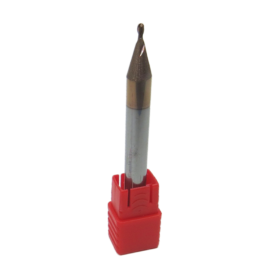 Fresa Topo Esférico 3.0mm x 6 x 50 H6 2 Cortes HRC55 Metal