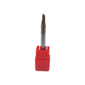 Fresa Topo Esférico 1.5mm x 3 x 50 H4 2 Cortes HRC55 Metal
