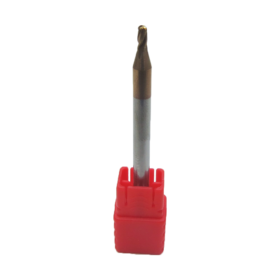 Fresa Topo Esférico 4.0mm x 8 x 50 H4 4 Cortes HRC55 Metal