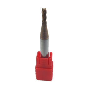 Fresa Topo Reto 4.0mm x 10 x 50 H4 4 Cortes HRC55 Metal